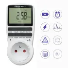 Qoltec Electronic Timer PC0628 | 3680W | 16A | LCD Фото 5