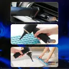 Mini Foldable Handheld Car Vacuum Cleaner with Blower Function - Black Foto 3