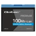 Qoltec LiFePO4 lithium iron phosphate battery | 12.8V | 100Ah | 1280Wh | Bluetooth | BMS Foto 5