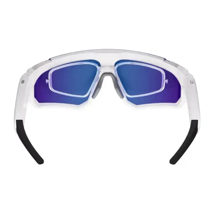 Colmi V06 AI White Sports Sunglasses (with blue lenses) Фото 6