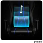 Gaming chair Diablo Chairs X-One 2.0 Normal Size black-blue Foto 10