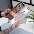 Desk holder for laptop / tablet foldable Forcell F-Grip Fold Stand X Pro gray Photo 6
