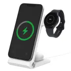 Nillkin PowerTrio 3in1 Wireless Charger MagSafe for Samsung Watch White Фото 1