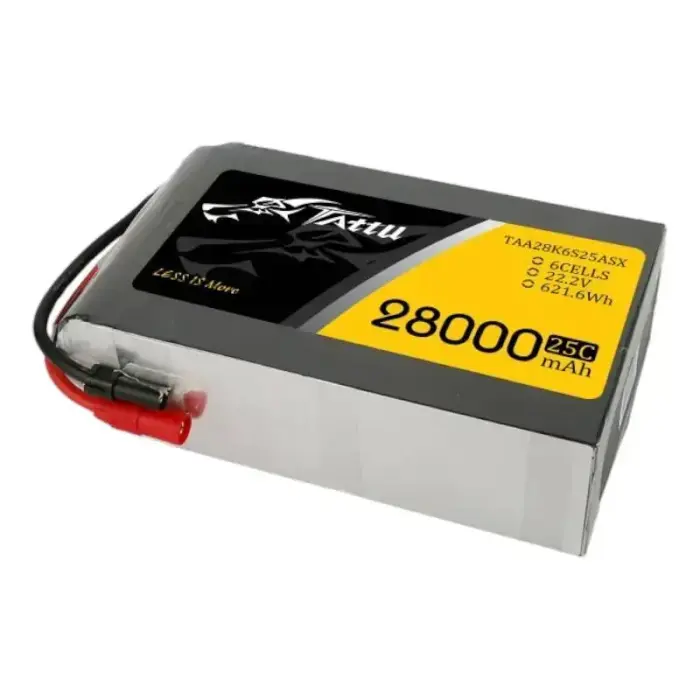 Tattu 28000mAh 22.2V 25C 6S1P Lipo Battery Pack with AS150+XT150 Foto 3