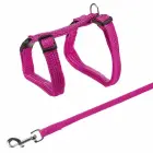 Krūšu siksna ar pavadu kaķiem - Trixie Harness with Lead 22:42cm/10mm, Lead 1.25m. Foto 2