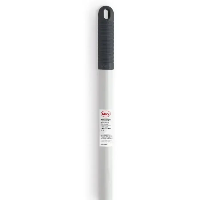 Telescopic brush handle 80-140cm light grey Photo 4