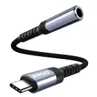 BWOO audio adapter cable BZ47 aux 3,5 mm to USB-C black Фото 2