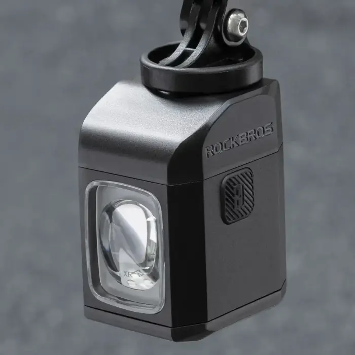 Rockbros M8 1600lm front bike light with remote control 10m rechargeable 4000 mAh - black Foto 4