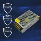 Qoltec LED Driver IP20| 100W | 12V | 8.3A | aluminium Фото 2