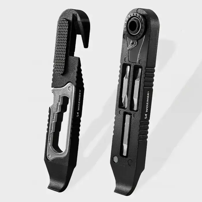 Wozinsky WZK-L2 14-in-1 Bicycle Tool Set, Multitool, Allen Keys, Tire Lever - Black Фото 5