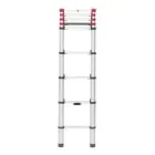 Kāpnes teleskopiskās T80 FlexLine / alumīnija / 9 pakāpieni Foto 2