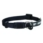 Kakla siksna kaķiem - Trixie Cat collar with address tag, nylon, 1 gab Foto 5
