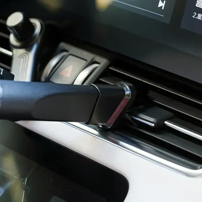 Mini Foldable Handheld Car Vacuum Cleaner with Blower Function - Black Foto 14