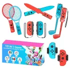 Nintendo Switch Sports 10-in-1 Family Accessory Pack - Red and Blue Photo 2