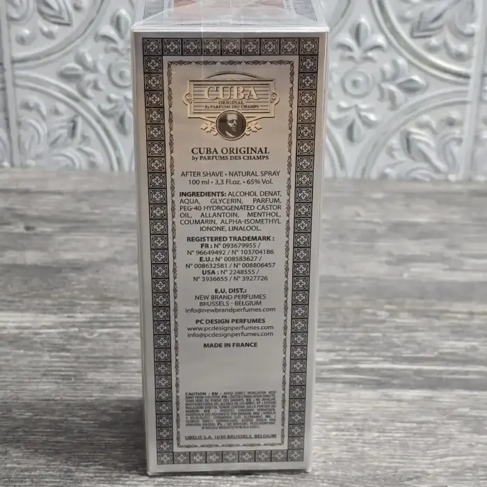 CUBA BLUE by Parfums Des Champs | Men’s 3.3 Oz. After Shave Spray | SEALED Photo 4