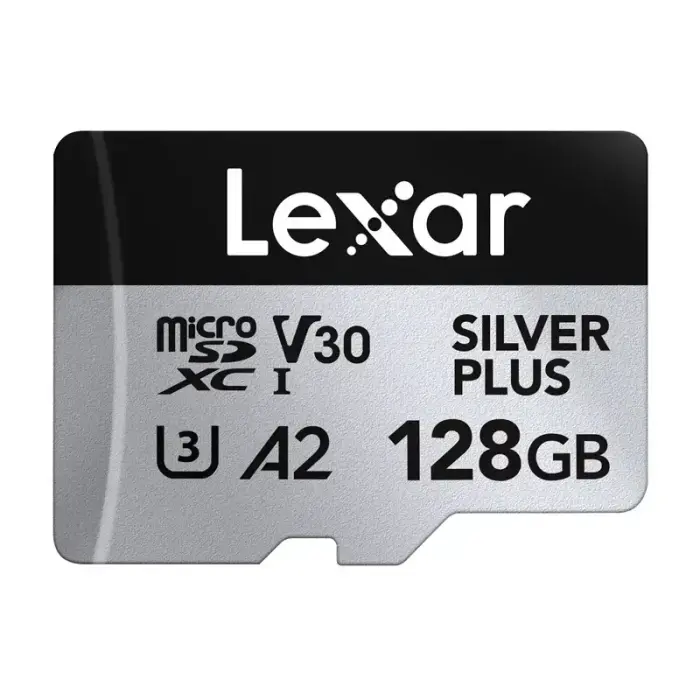 Karta pamięci Lexar High-Performance Silver Plus microSDXC 128GB + adapter Фото 2