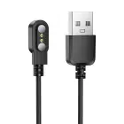 Charging cable for smartwatch Hoco 0,6 m Y26 / Y27 black Foto 1