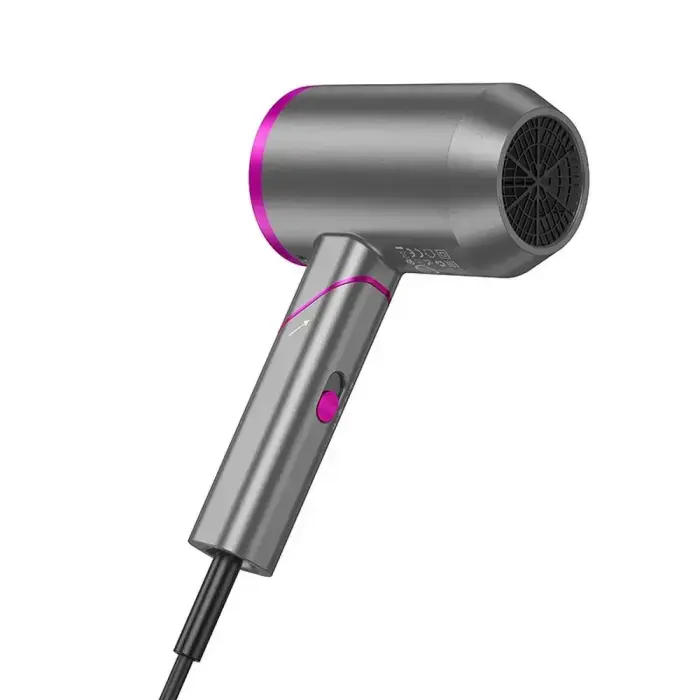 Hair dryer Hoco foldable HP13 Plus rose red Foto 2
