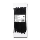 Qoltec Self-locking cable tie | 7.2*200mm | 50 pcs. | Nylon66 | UV | Black Photo 1