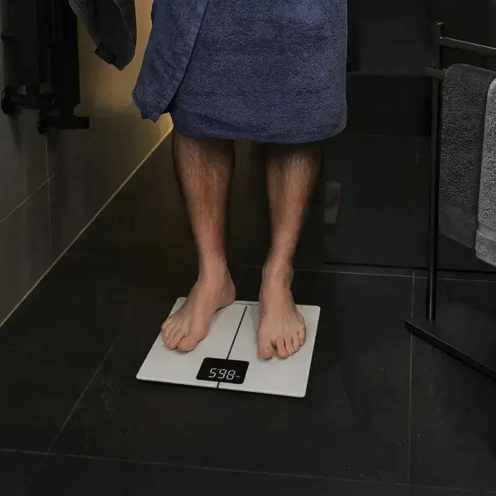 Wozinsky WIWL-180 Smart Bluetooth Bathroom Scale - White Фото 5