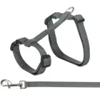 Krūšu siksna ar pavadu kaķiem - Trixie Harness XL with Lead 34:57cm/13mm, Lead 1.20m Фото 3
