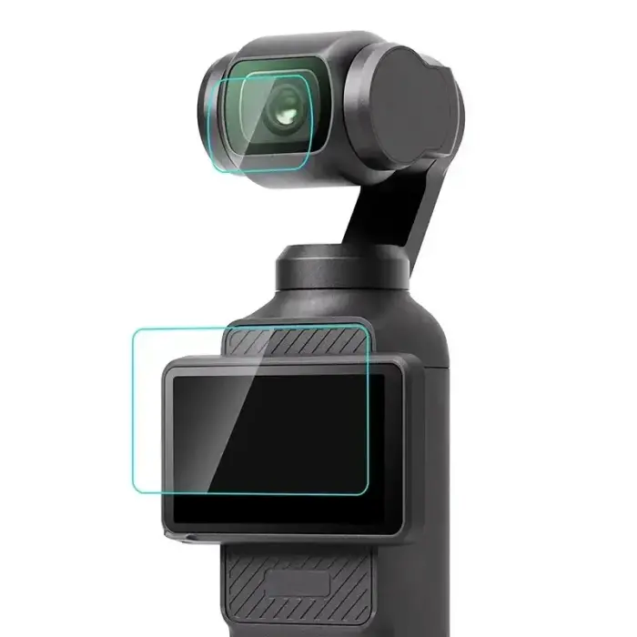 Tempered Glass Lens and Screen Protector DJI OSMO Pocket 3 Foto 2