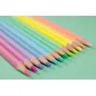 Krāsainie zīmuļi KORES KOLORES PASTEL, trīsstūrveida, 3mm, 12 pasteļkrāsas Photo 4