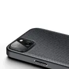 Dux Ducis Fino case cover nylon covered iPhone 14 Plus black Foto 6