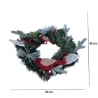 Christmas wreath decoration 30 cm RC-K-512 green Foto 5