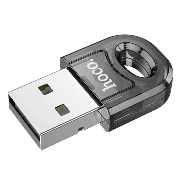 Adapter USB A bluetooth Hoco UA28 transparent black Foto 2