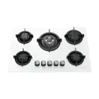 ISEASY MGBG-775 gas hob with 5 burners (white) Фото 3