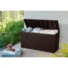 Uzglabāšanas kaste Comfy Storage Box 270L brūna Foto 4