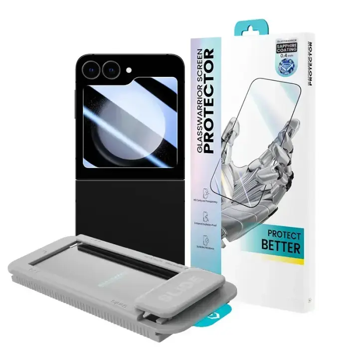 Benks Tempered glass Glass Warrior HD for Samsung Galaxy Z Flip 6 black Фото 13