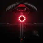 Wozinsky LED aizmugurējais velosipēda lukturis ar mikro USB sarkanā gaisma 5 režīmi melns (WRBLB2) Foto 12