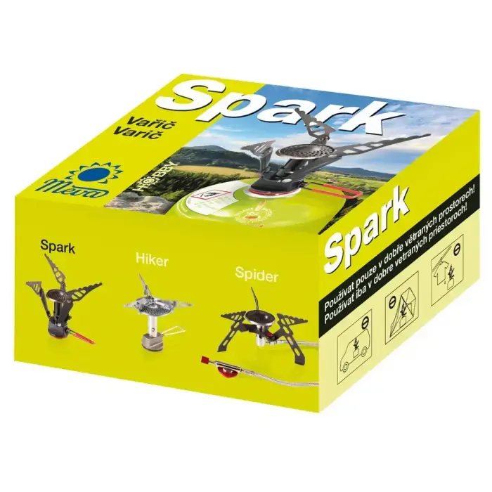 The lightest tourist stove for gas cartridges (valve or thread) SPARK 80gram 2.6kW Фото 6