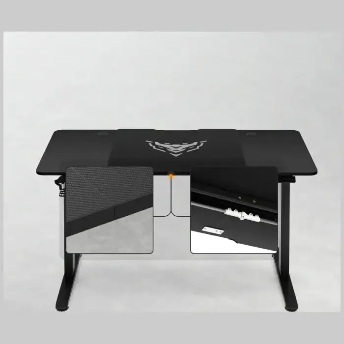 Desk with height adjustment Diablo Chairs X-TENSIO 1400 black Фото 24