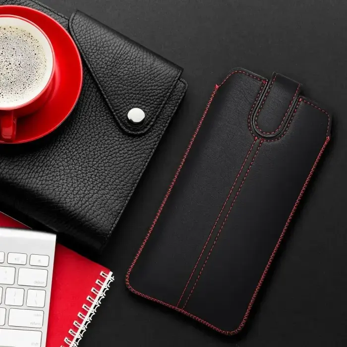 Pocket Universal Case Ultra Slim M4 - for Iphone 3G/4/4S/ Samsung S5830 Galaxy Ace/S6310 Young black Foto 3