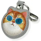 Case locator Nimmy Glasses Cool   Cat grey Фото 5