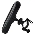 ART leather bike holder for handlebar for mobile phone / GPS / MP4 AX-16 black Photo 2
