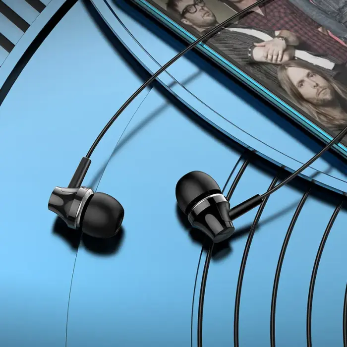 Borofone Earphones BM74 Singer black Foto 5