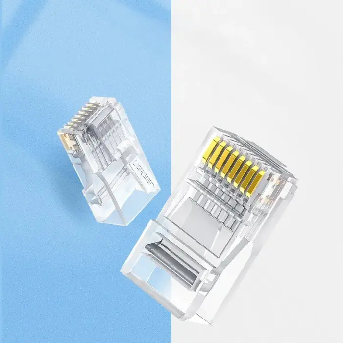 Ugreen 10x plug coupler end RJ45 8P8C Cat 6 transparent (50961) Photo 7
