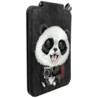 Magnetic phone wallet stand  Nimmy New Big-Eye Cute Pets 2.0 Panda black Photo 4