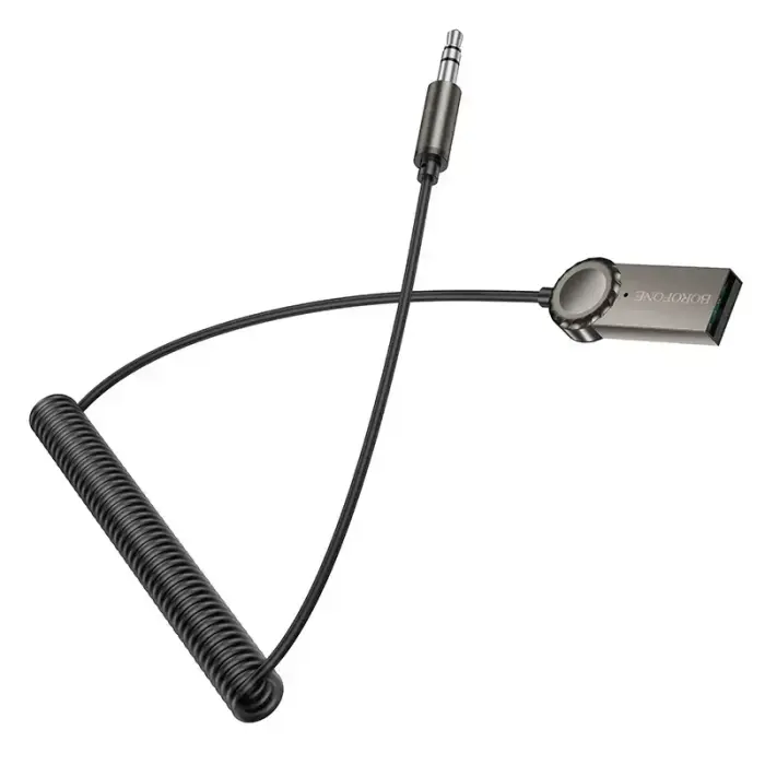 Borofone Audio Bluetooth Receiver AUX BC56 Peaceful grey Фото 2