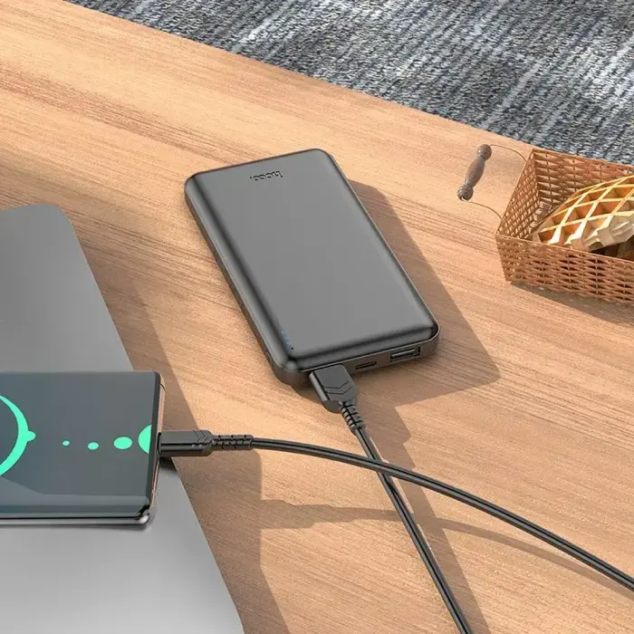 Powerbank Hoco 10000 mAh 2,1A J100 black Foto 3