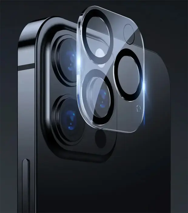 Tempered Glass HARD SILK PRINT for camera (LENS) for Samsung Galaxy S23 FE (island) Foto 4