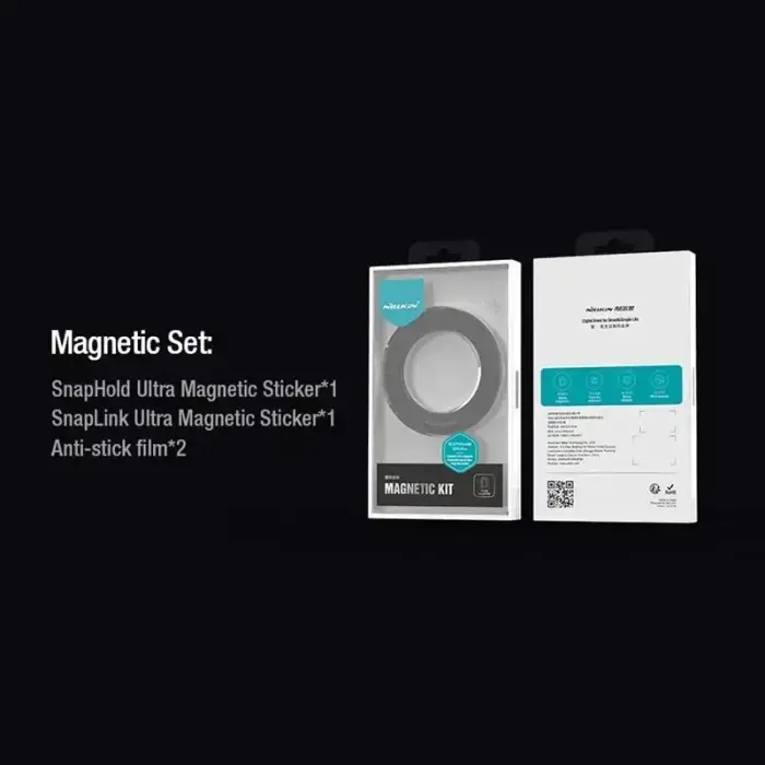 NILLKIN SNAPLINK ULTRA & SNAPHOLD ULTRA MAGNETIC STICKER (TABLET) GREY Photo 6