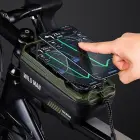 WILDMAN traveling bag for bike frame with zipper 1L (4 "- 7") GX200 green Photo 5