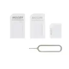 Noosa SIM Card Adapter Set + Key - White Foto 2