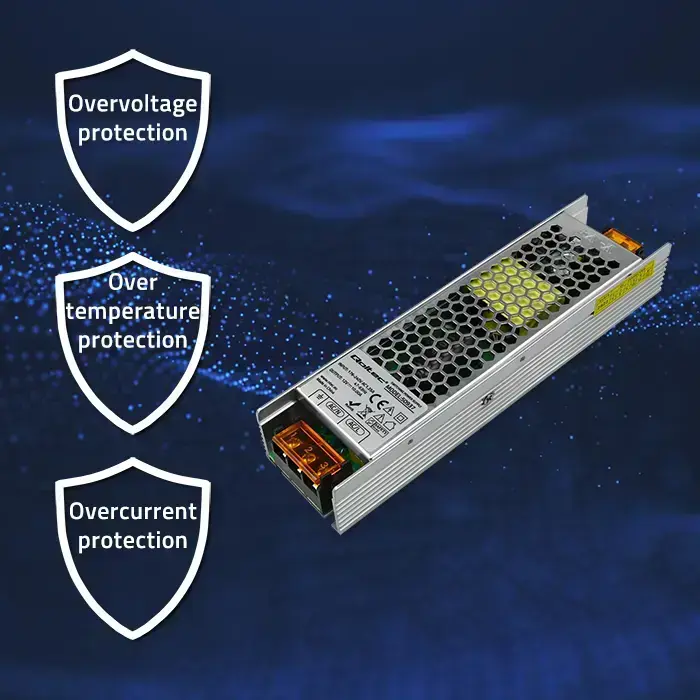 Qoltec LED Driver IP20 120W | 12V | 10A | Slim case Foto 5