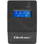 Qoltec Uninterruptible Power Supply UPS Line Interactive | Monolith| 850VA | 480W | LCD | USB | RJ45 Фото 10